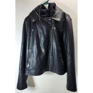Levi's Black Leather Jacket
